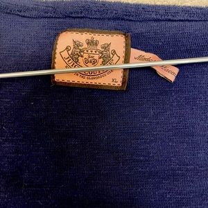 Juicy Couture Size Xl Navy Blue worn once!!